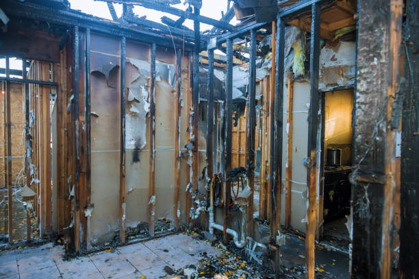 Professional Emergency Fire Cleanup technician working in Pipersville, PA